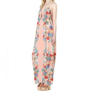 Keepsake the Label Floral Maxi Dress Women's Large Boho Festival